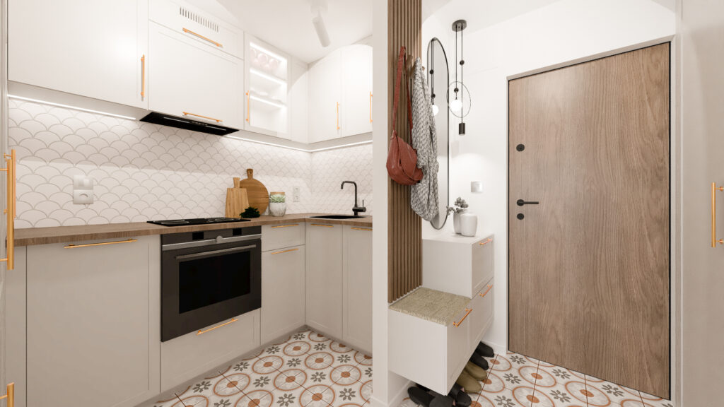 Mieszkanie ul. Mozarta w Warszawie