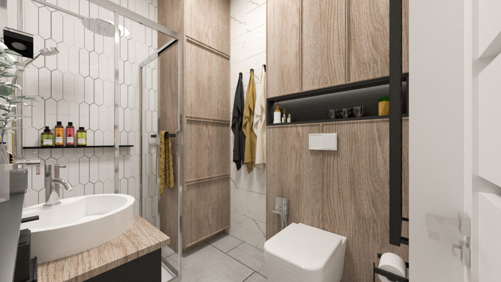 Łazienka - ul. Ryżowa, Warszawa Włochy